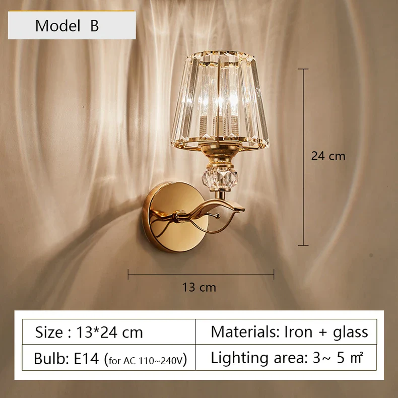 applique murale moderne en verre design nordique élégant pour décoration intérieure - Image 7