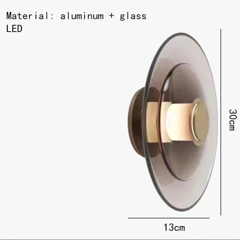 applique murale moderne en verre pour décoration intérieure élégante - Image 9