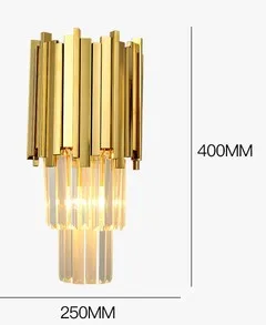 applique murale moderne led en cristal design élégant pour intérieur - Image 10