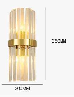 applique murale moderne led en cristal design élégant pour intérieur - Image 18