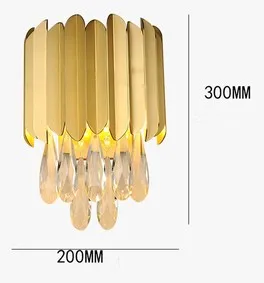 applique murale moderne led en cristal design élégant pour intérieur - Image 19