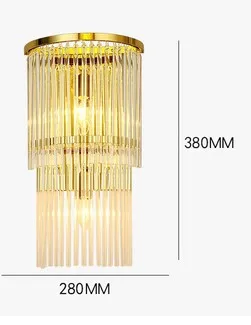 applique murale moderne led en cristal design élégant pour intérieur - Image 22