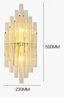 applique murale moderne led en cristal design élégant pour intérieur - Image 23