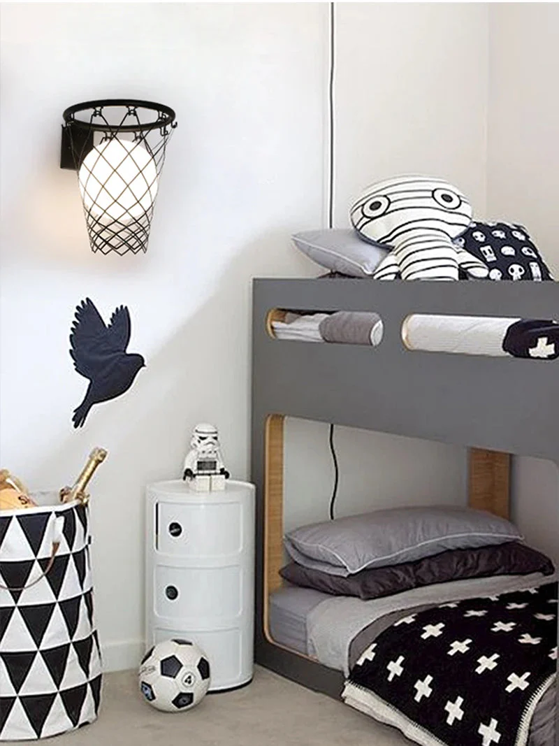 applique murale moderne pour enfants en verre LED - Image 5