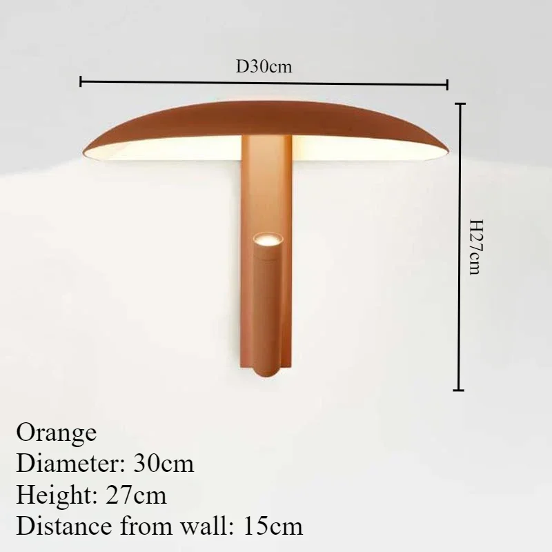 applique murale moderne rotative en métal design nordique lumière led - Image 10
