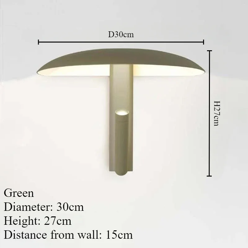 applique murale moderne rotative en métal design nordique lumière led - Image 9