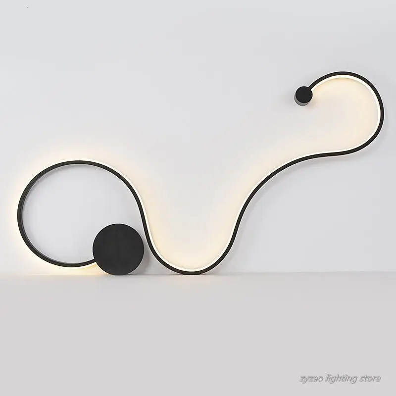 applique murale nordique design post-moderne pour décoration intérieure - Image 2
