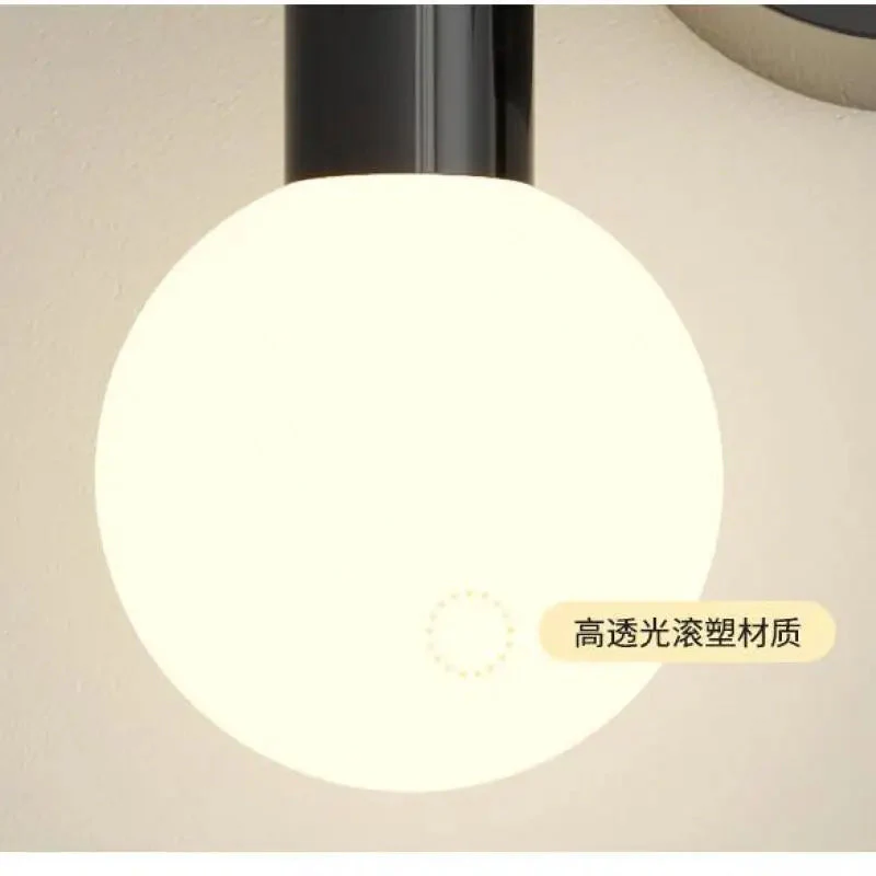 applique murale nordique en métal avec ampoules led éclairage industriel - Image 5