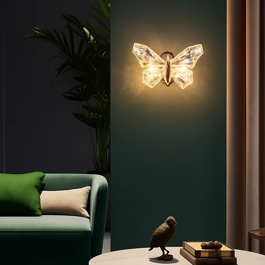 applique murale papillon design pour décoration intérieure moderne