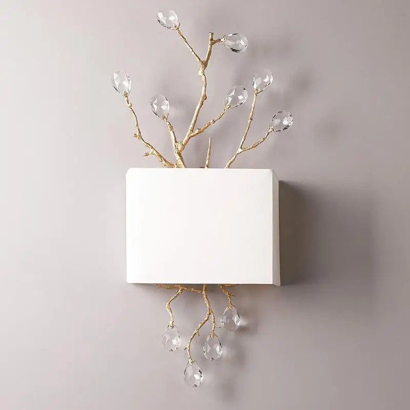 applique murale rétro en cristal doré pour intérieur moderne - Image 8