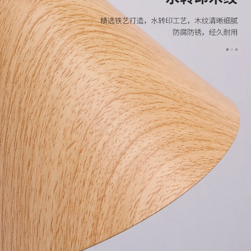 applique murale rotative en bois pour décoration intérieure moderne - Image 5