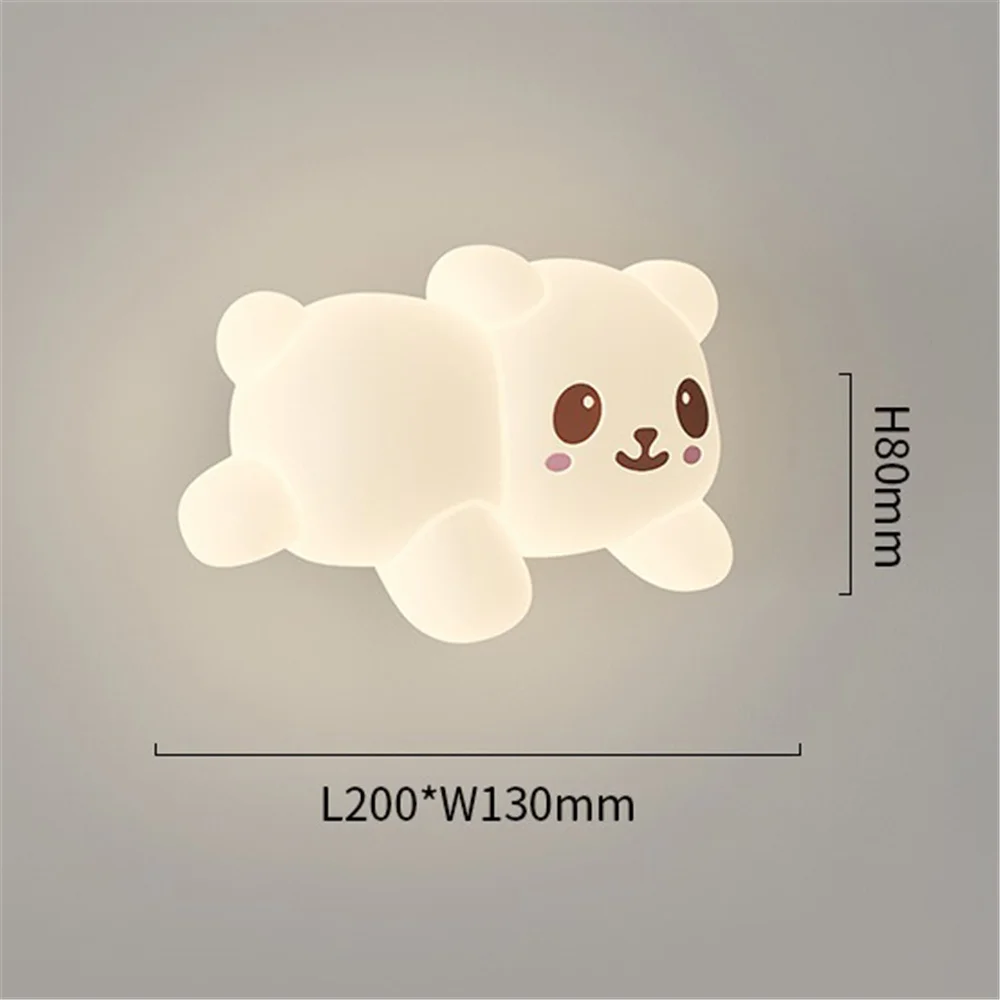 applique murale singe cartoon lumineuse pour chambre d'enfants - Image 9