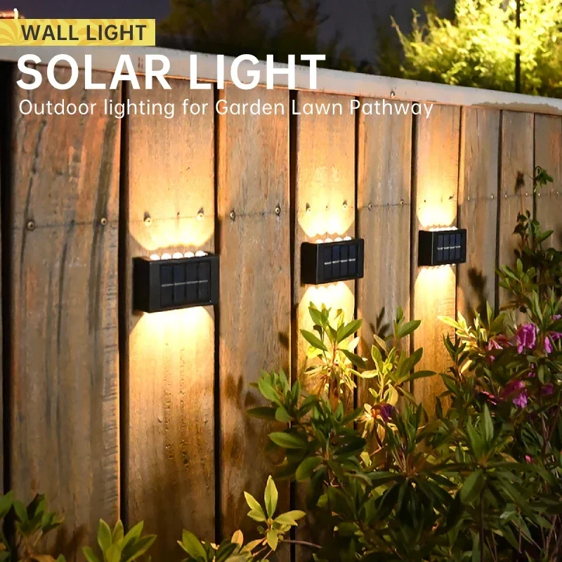 applique murale solaire à led éclairage extérieur étanche décoratif - Image 10