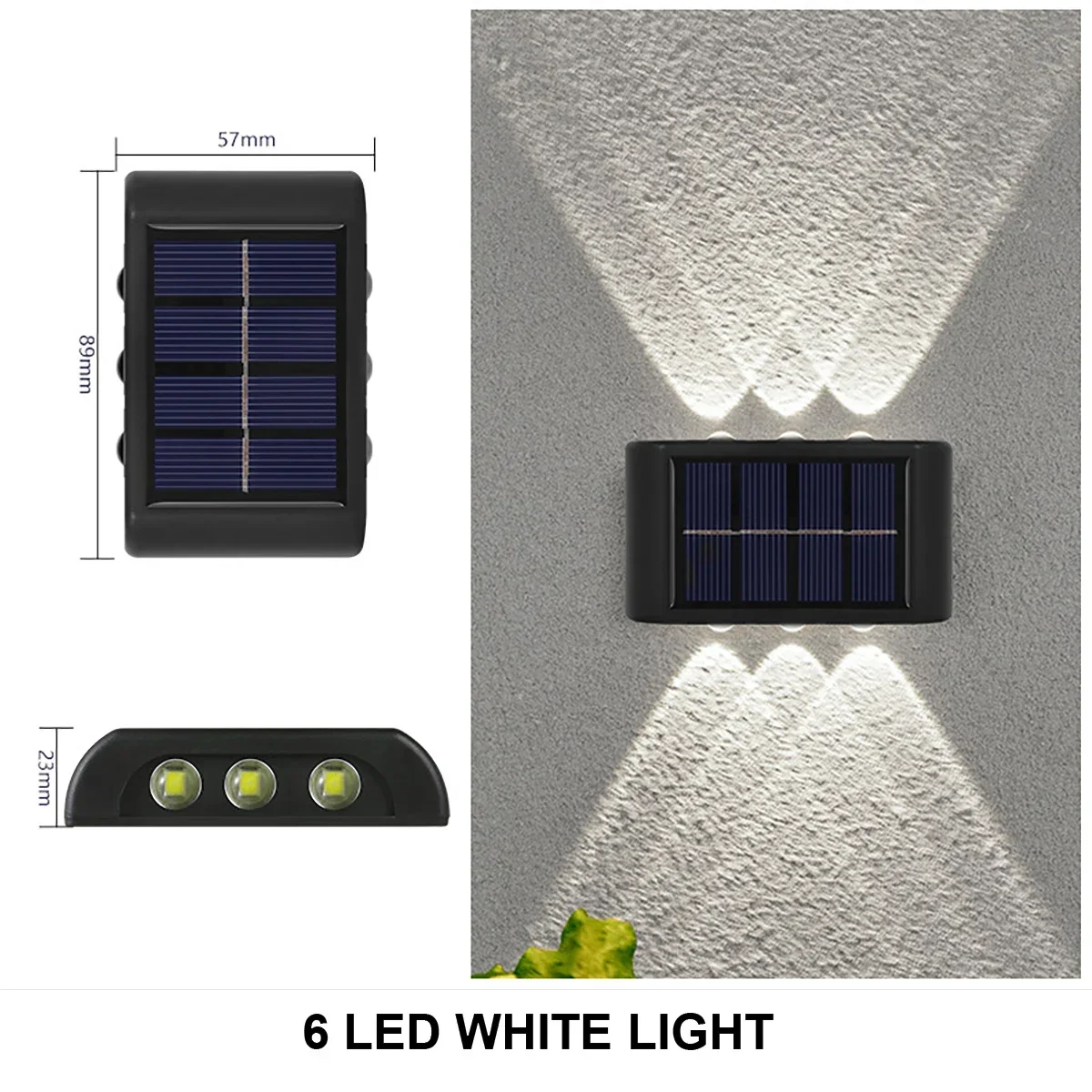 applique murale solaire à led éclairage extérieur étanche décoratif - Image 14
