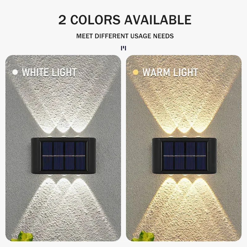 applique murale solaire à led éclairage extérieur étanche décoratif - Image 4