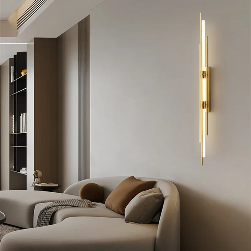 applique murale verticale à led en fer design élégant pour intérieur - Image 7