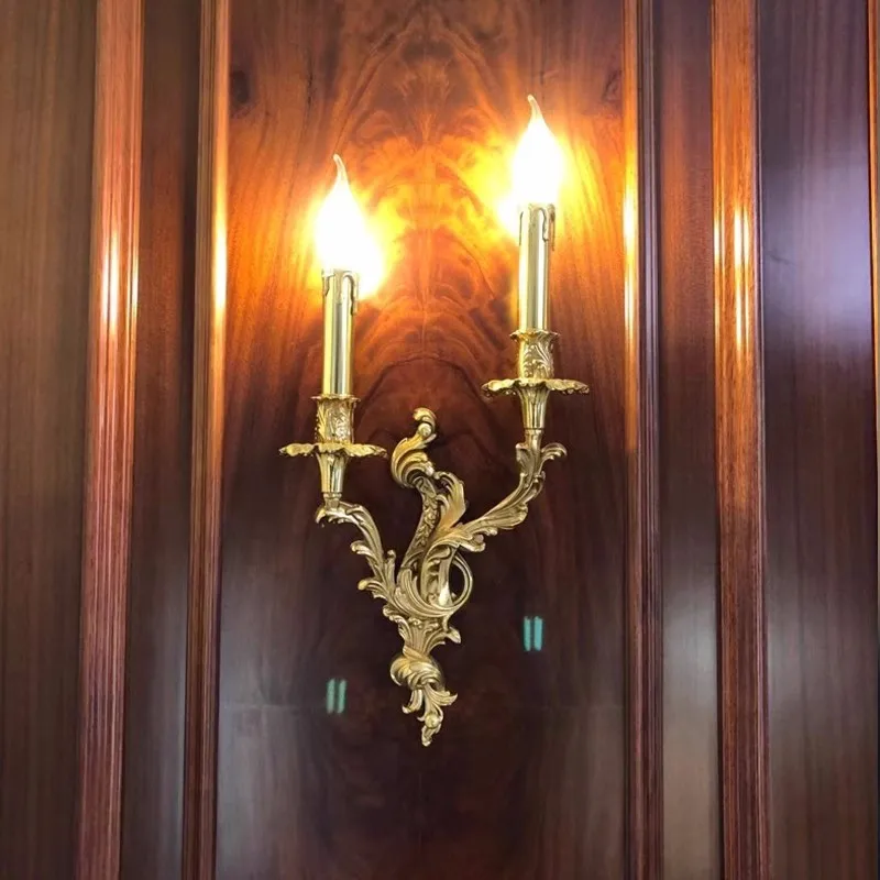 applique murale vintage en cuivre avec éclairage led élégant - Image 3