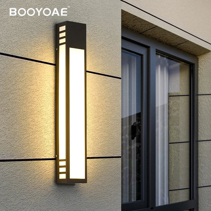 Appliques murales lumière extérieure moderne escalier entrée balcon maison lampe de jardin porche avant 110V terrasse étanche éclairage mural - Image 2
