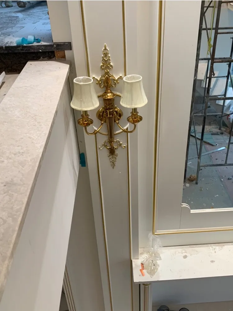 appliques murales modernes en cuivre rétro pour décoration intérieure - Image 4