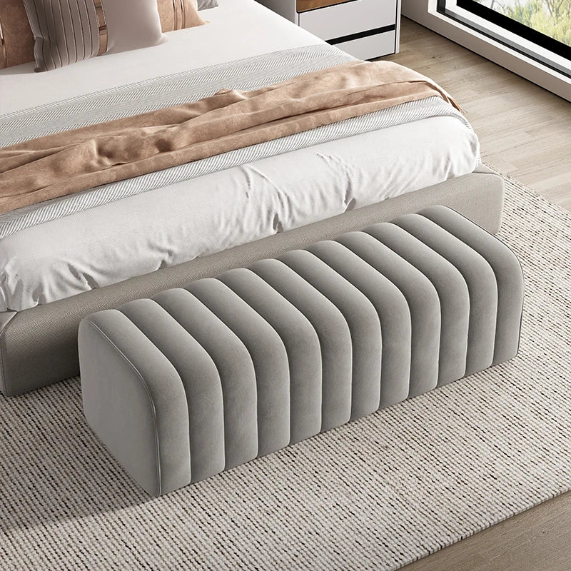 banc en velours nordique repose-pieds doux et élégant - Image 14