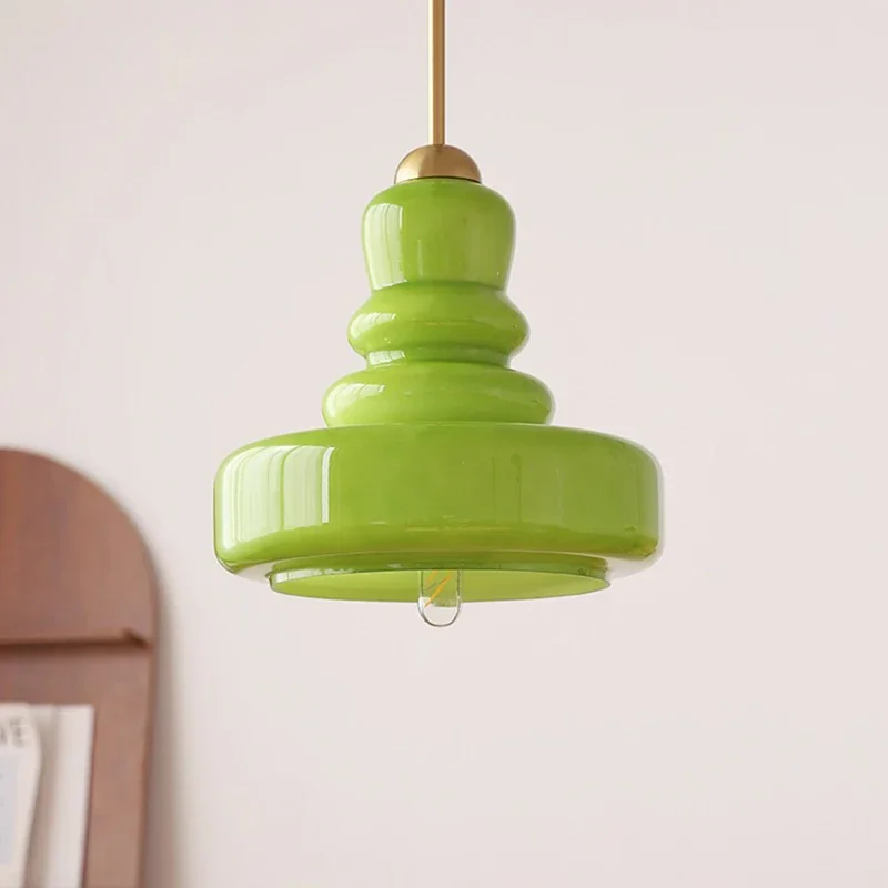 Bauhaus Glass Pendant Lights Ceiling Suspension Luminaire Hang Light Fxiture Kitchen Island Bedroom Living Dining Room - Image 2