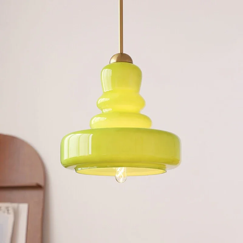 Bauhaus Glass Pendant Lights Ceiling Suspension Luminaire Hang Light Fxiture Kitchen Island Bedroom Living Dining Room - Image 3
