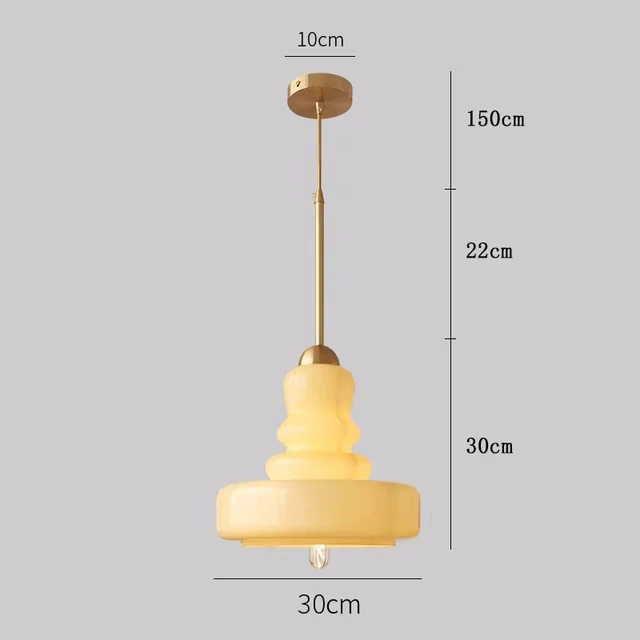 Bauhaus Glass Pendant Lights Ceiling Suspension Luminaire Hang Light Fxiture Kitchen Island Bedroom Living Dining Room - Image 8