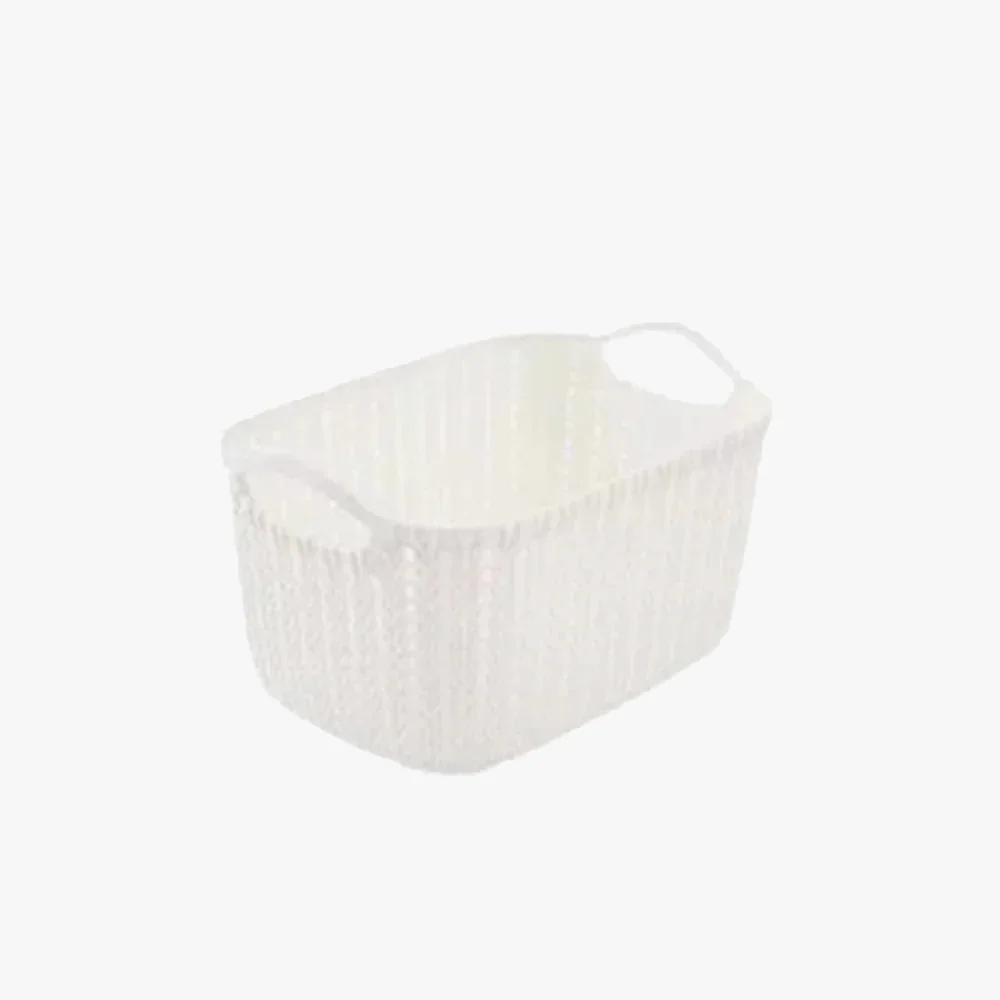 boîte de rangement en rotin avec poignée pour bureau et vêtements - Image 8