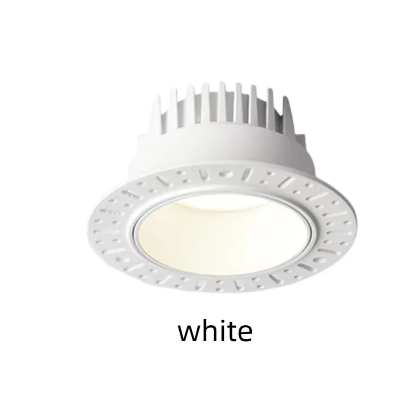 Borderless Embedded Anti Glare COB Downlight 7W 9W 12W 15W Dimmable 85-265V Spotlight Ceiling Lamp, Suitable For Hotel And villa - Image 8