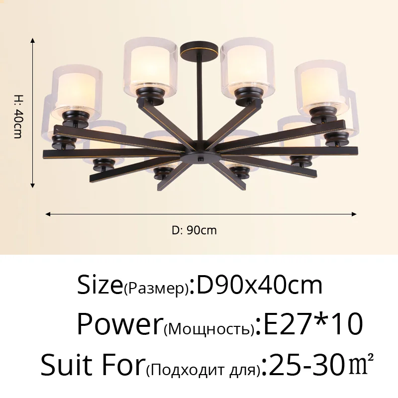 Bosmos European Style Decorative LED Chandeliers For Living Rooms, Bedrooms, And Modern Simple Indoor Lighting - Image 15