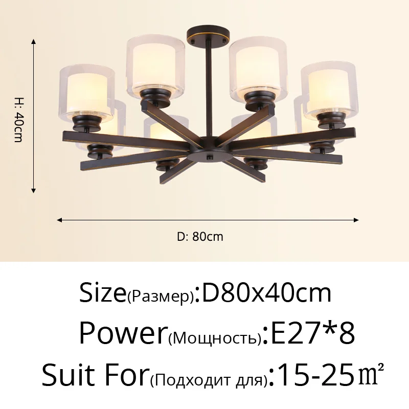 Bosmos European Style Decorative LED Chandeliers For Living Rooms, Bedrooms, And Modern Simple Indoor Lighting - Image 16