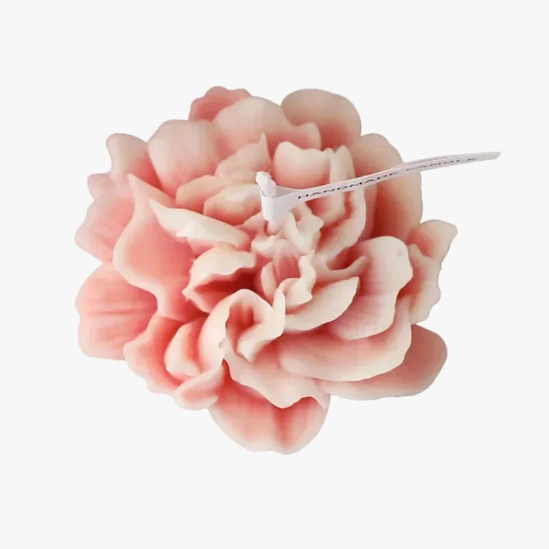 bougie 3d fleur dœillet décoration aromathérapie et cadeaux - Image 7