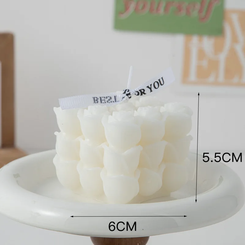 bougie parfumée big cube pour décoration moderne et aromathérapie - Image 16