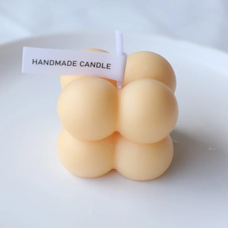 bougie parfumée cube en cire de soja pour décoration moderne - Image 16