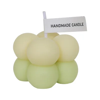 bougie parfumée cube en cire de soja pour décoration moderne - Image 17