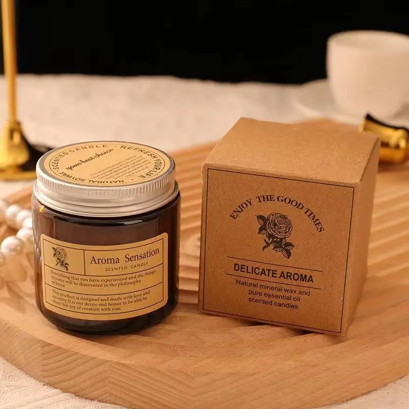 bougie parfumée en cire de soja pour mariage et fête - Image 5
