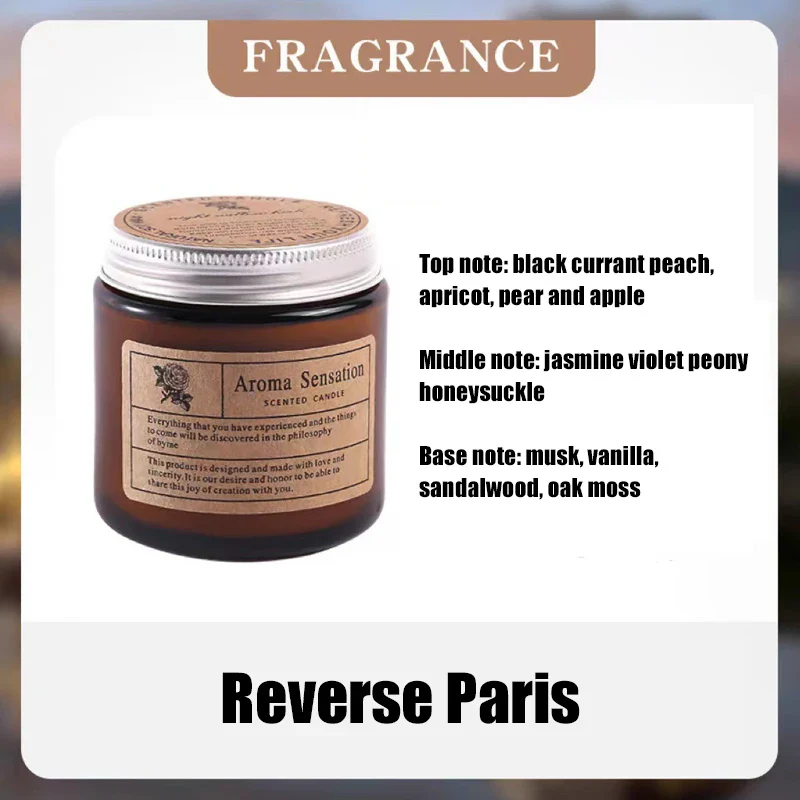 bougie parfumée en cire de soja pour mariage et fête - Image 7
