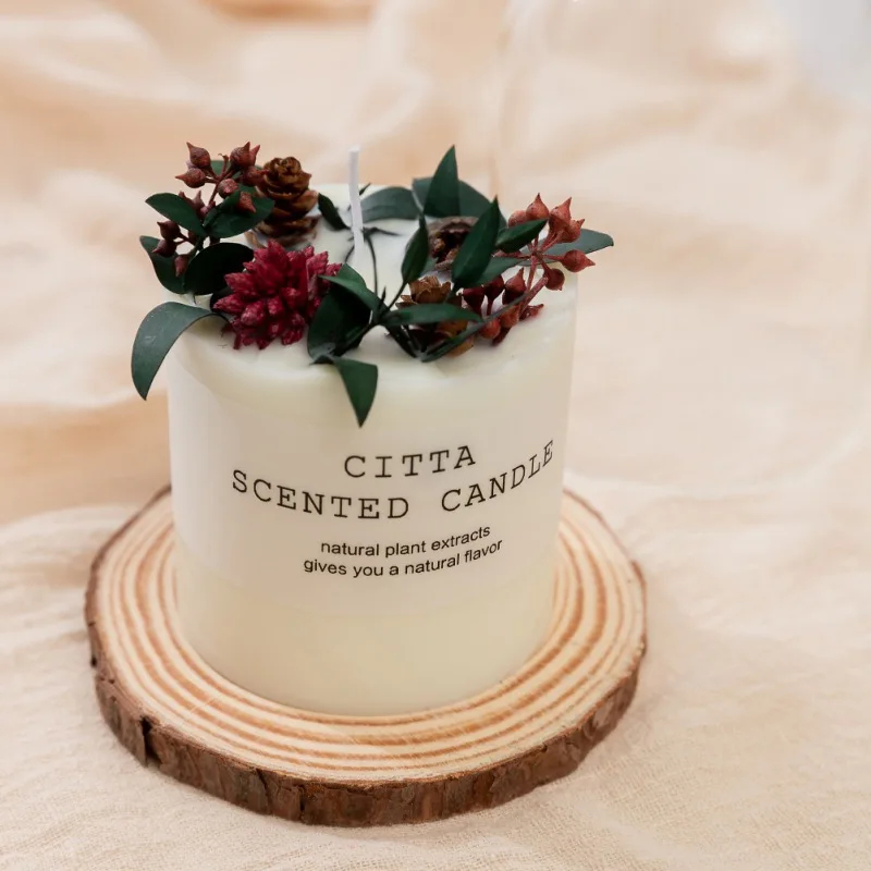 bougie parfumée en cire de soja pour moments romantiques et détente - Image 6