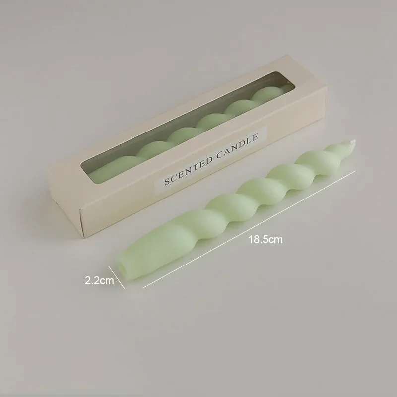 bougie parfumée en spirale pour aromathérapie et décoration festive - Image 13
