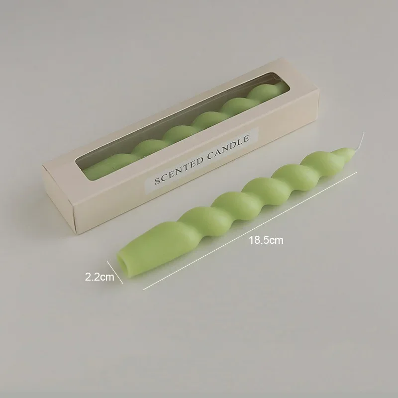 bougie parfumée en spirale pour aromathérapie et décoration festive - Image 14
