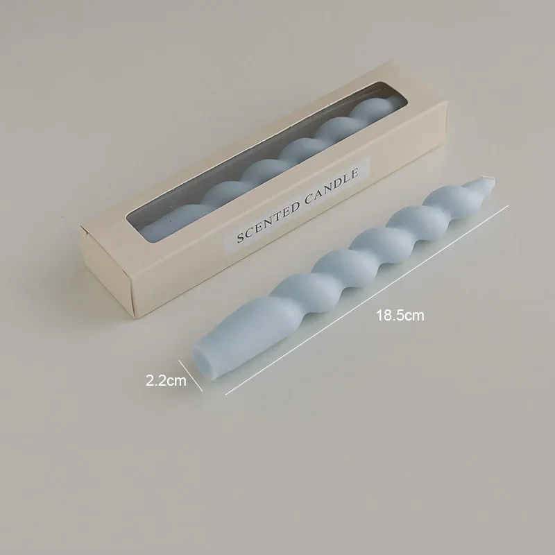 bougie parfumée en spirale pour aromathérapie et décoration festive - Image 16