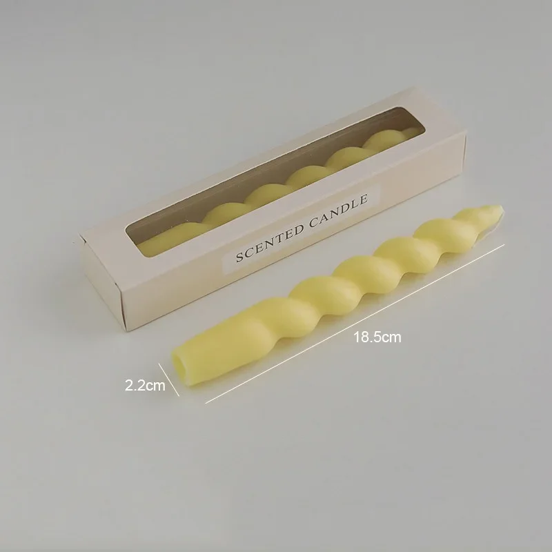 bougie parfumée en spirale pour aromathérapie et décoration festive - Image 18