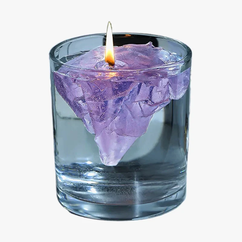 bougie parfumée flottante mont fuji pour aromathérapie et décoration - Image 6
