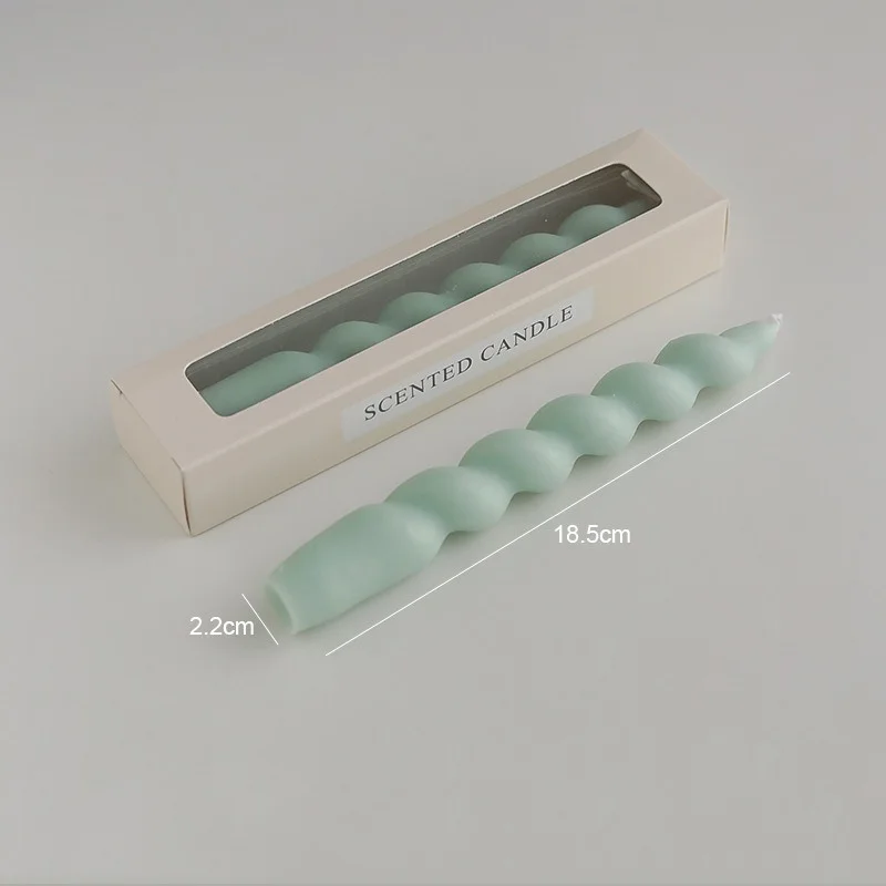 bougie parfumée spirale aromathérapie pour décoration festive - Image 16