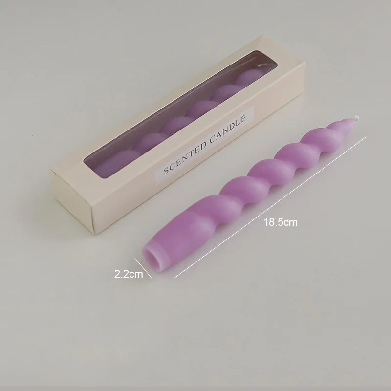 bougie parfumée spirale aromathérapie pour décoration festive - Image 19