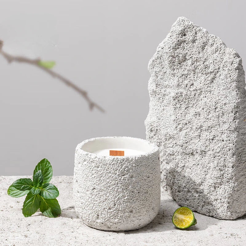 bougie parfumée volcanique française coffret cadeau décoration intérieure Noël - Image 7