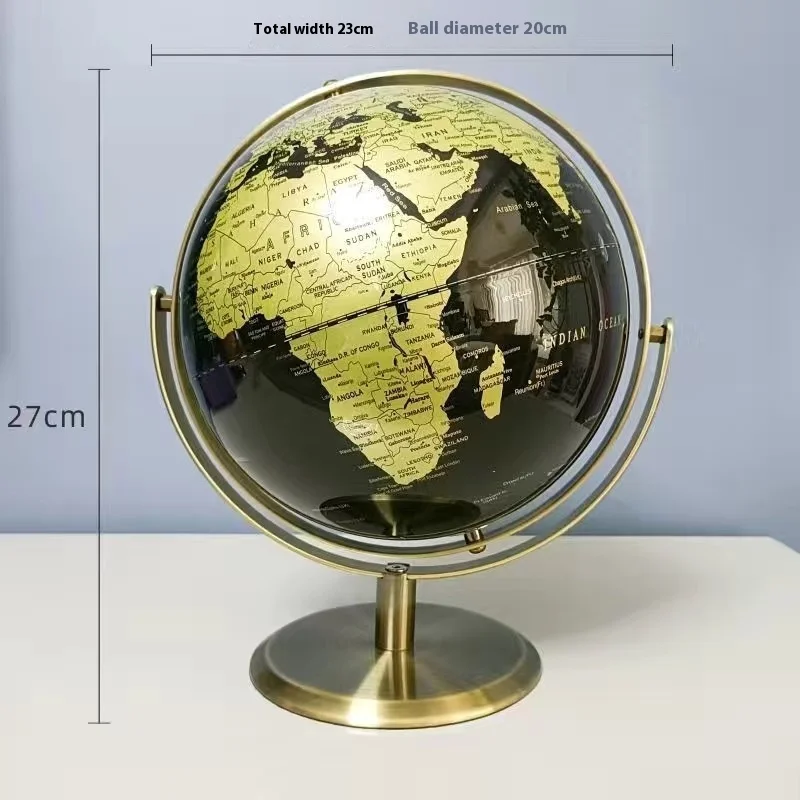 carte du globe rétro pour décoration éducative et géographique - Image 8