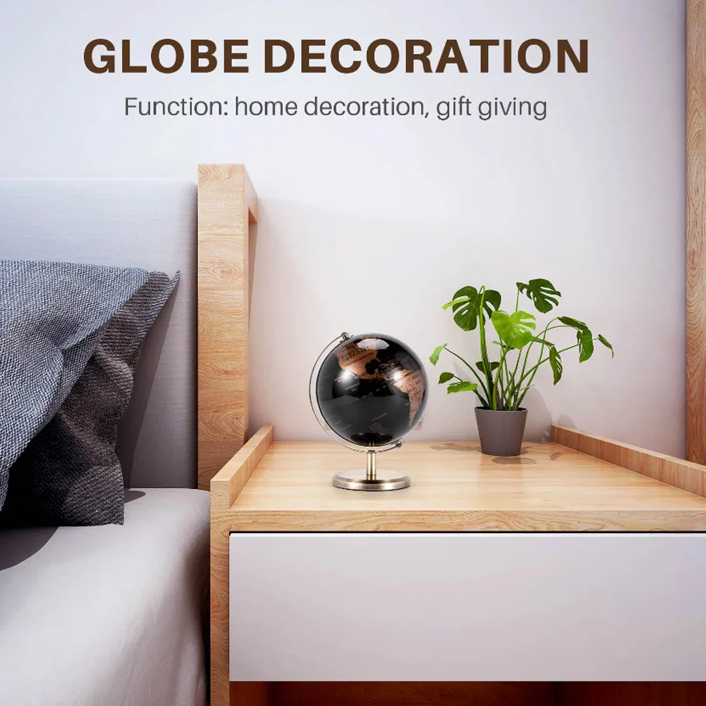 carte rétro du globe terrestre pour décoration éducative - Image 2