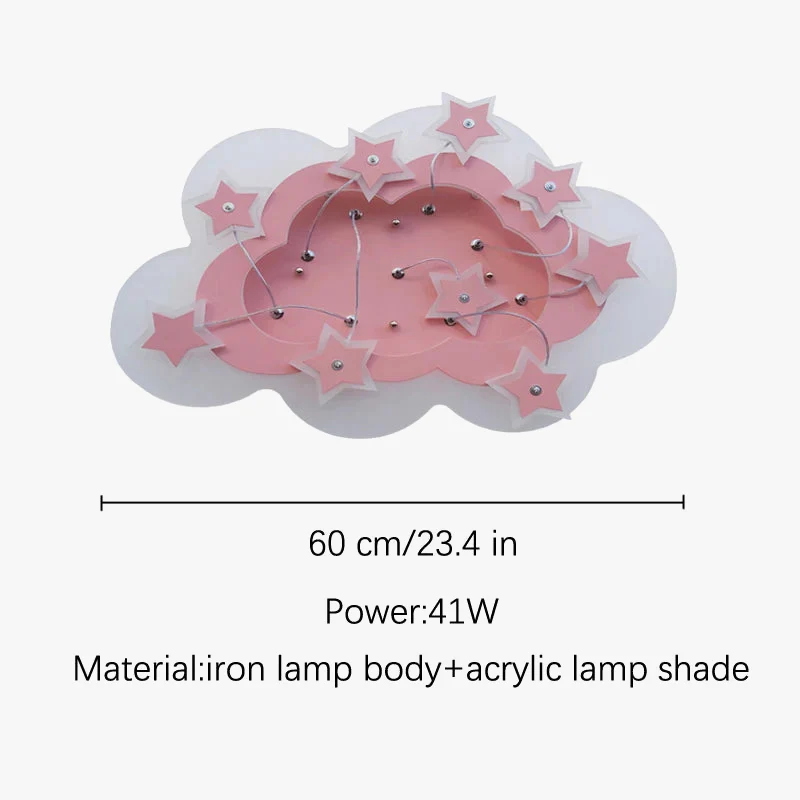 Chambre d'enfants luminaire lampe pour enfants enfants lampe pour chambre lustre enfants Led étoile toit lumière enfants chambre d'enfants lumière Led - Image 6