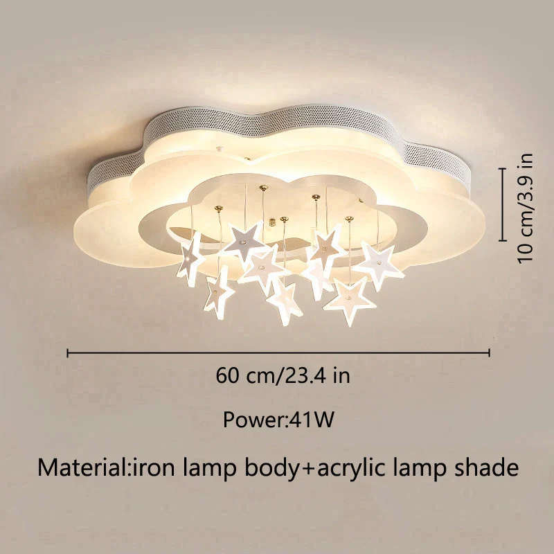 Chambre d'enfants luminaire lampe pour enfants enfants lampe pour chambre lustre enfants Led étoile toit lumière enfants chambre d'enfants lumière Led - Image 7